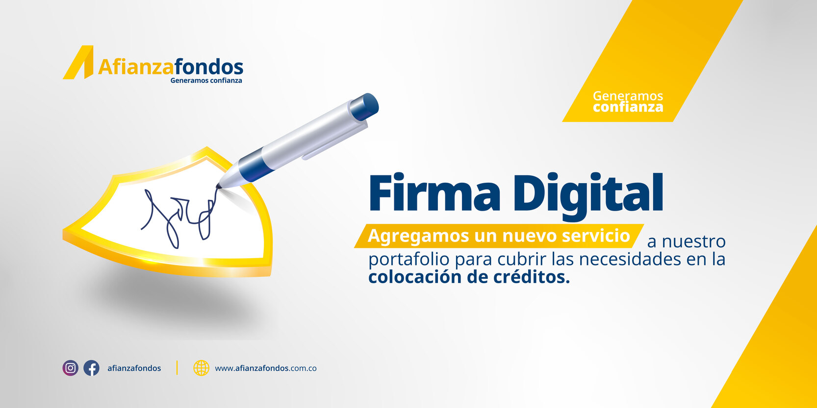 Banner firma digital nuevo servicio